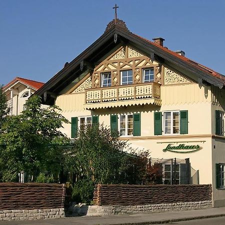 Landhaus Cafe Restaurant & Hotel Wolfratshausen Bagian luar foto